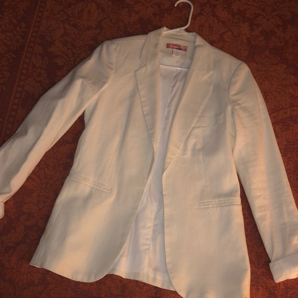 Marina Luna White Blazer
